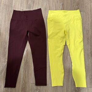 Womens size medium Calia and Fabletics leggings new without tags